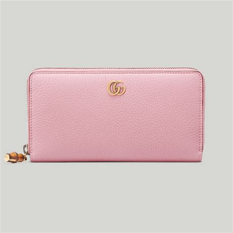 portafoglio gucci cerniera rosa|Gucci .